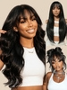 180% Density 13x4 Pre-Everything Glueless Lace Front Human Hair Wig with Loose Wave