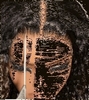 7x5 Glueless Black to Chestnut Brown Ombre Burmese Curly Human Hair Wig with Finger Coil Ends