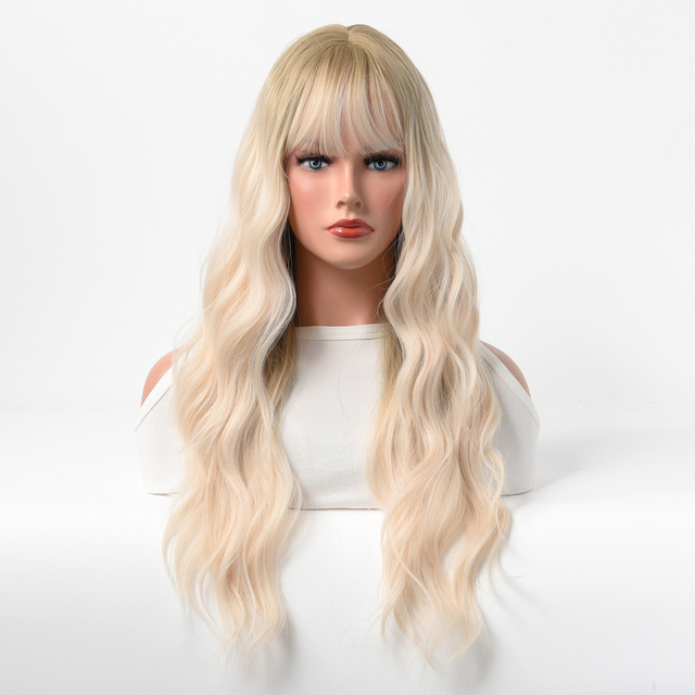 Wholesale Platinum Grey Color Pre-Plucked Heat Resistant Human Hair Full Lace Wig